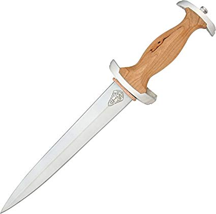 Boker 121550 Swiss Dagger with 8-5/8 in. Straight Edge Blade, Brown