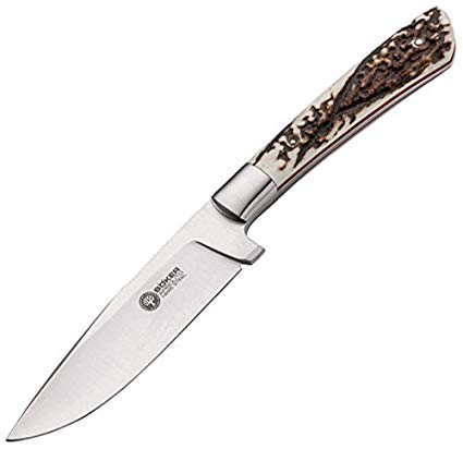 Boker 02BA5737H Arbolito Compadrito Fixed Blade Knife with 4 1/4 in. Blade, Brown