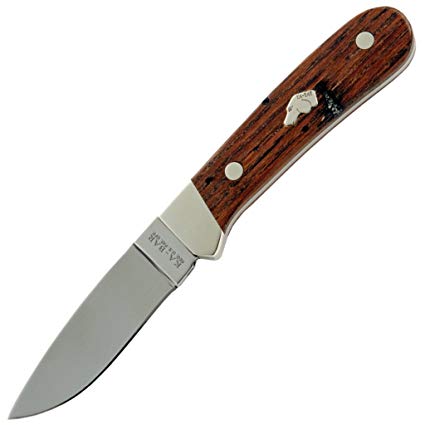 Ka-Bar Dog's Head Trailing Point Hunter Knife (7 3/4-Inch)