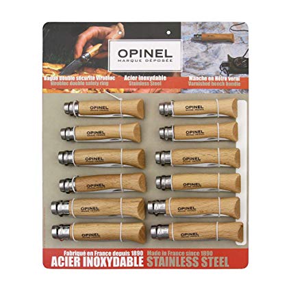 Opinel Twelve Piece Knife Assortment 938