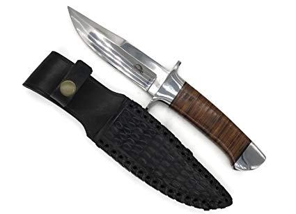 DKC-UL-114-M YUMA Fixed Blade Hunting Loveless Style Knife Custom Hand Made 440c Steel 10