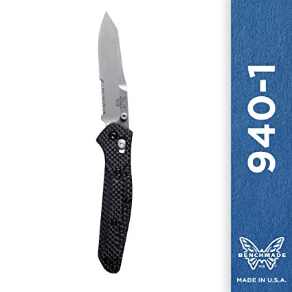 Benchmade - 940-1 Knife, Reverse Tanto, Carbon Fiber Handle