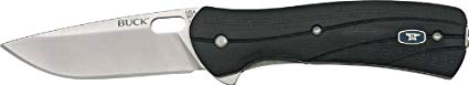 Buck Vantage TM Pro Knife (Black/Silver, Large)