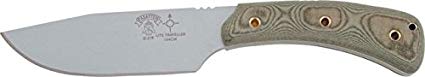 Tops P001 Fixed Knife Micarta Handle Pasayten Lite Traveller 10