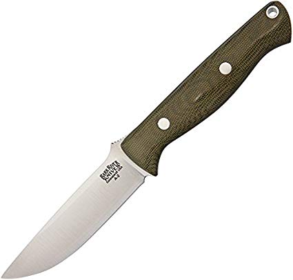 Bark River Gunny Canvas Micarta Fixed Blade Knife