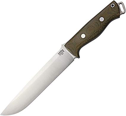 Bark River Bravo 2 Knife Handle, Green