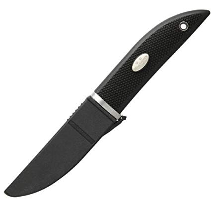 Fallkniven KKLz Fine Edge Fixed Blade Knife, Black