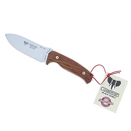 Hunting Fixed Blade knife Cudeman 298-KP FAB I, Numbered Limited Edition (Böhler) with polished cocobolo handle and blade of 12.5 cm