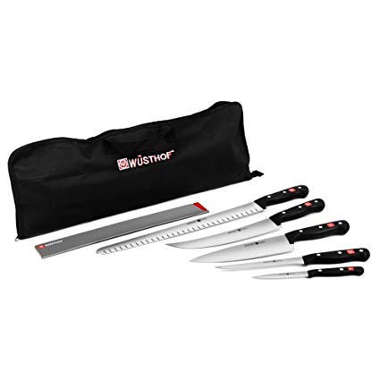 Wusthof Gourmet 7 Piece Barbecue Set with Blade Guard 8906-1