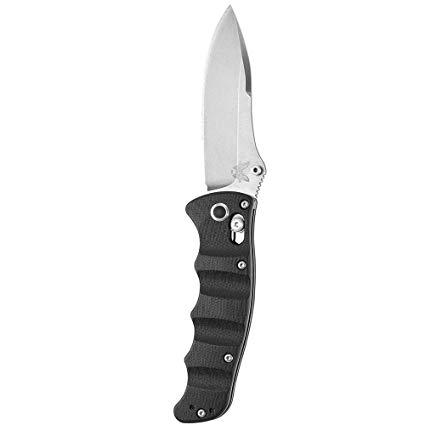 Benchmade Nakamura Axis 484 Knife, Drop-Point, G10 Handle