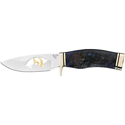 Buck Knives BU192BWSLE3 Golden Wolf Vanguard Fixed Blade Knife