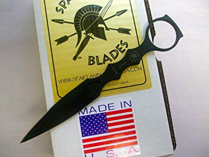 Spartan Blades CQB Tool Fixed Blade Fighting Knife Kydex Sheath