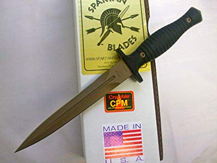 Spartan George V-14 Dagger Fixed Blade Fighting Knife Kydex Sheath