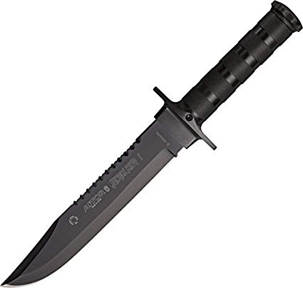 Aitor Jungle King I Fixed Blade Knife, Black