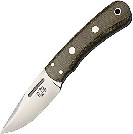 Bark River Essential Canvas CPM-M4 New Knife, Green