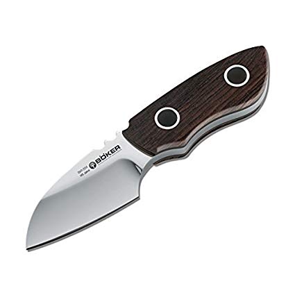 Boker USA Pry Mini Anniversary Fixed Blade Knife2.5in N690Bo Steel Grenadill Wood Handle Knife