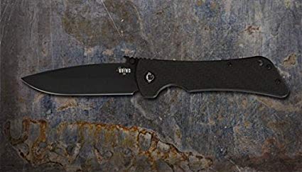 Southern Grind Bad Monkey Carbon Fiber Drop Point Black Cerakote with Wave Emerson