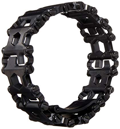 Leatherman - Tread Bracelet, The Original Travel Friendly Wearable Multitool, Black (FFP)