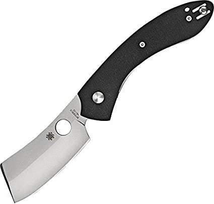 Spyderco Roc G-10 black Plain Edge Knife